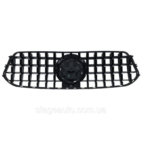 Решетка радиатора на Mercedes GLE-Class W167 / GLE Coupe C167 2023-2024 года ( GT Chrome Black ) AMG
