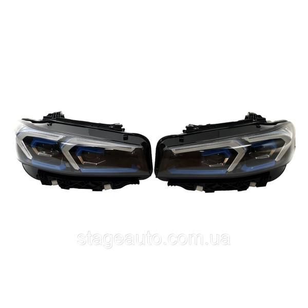 Фары на BMW 3 Series G20 / G21 2018-2022 года ( Laser LCI ) апгрейд з LED Adaptive
