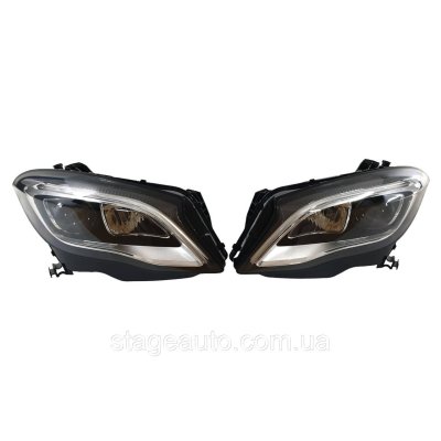 Фари на Mercedes GLA-Class X156 2013-2017 року LED (апгрейд з Галогену)