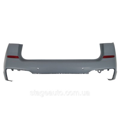 Задній бампер на BMW X3 G01 2018-2022 року (без дифузора)