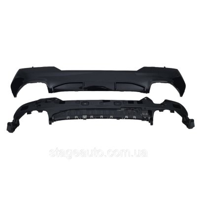 Дифузор заднього бампера на BMW 4 Series G22 / G23 2020-2023 року (M440i)