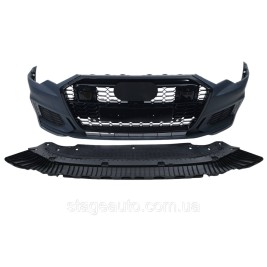 Передній бампер для Audi A6 C8 2018-2022 року ( стиль S6 )