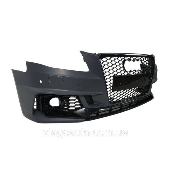 Передній бампер для Audi A4 B8 2007-2011 року ( стиль RS4 B9 ) V2