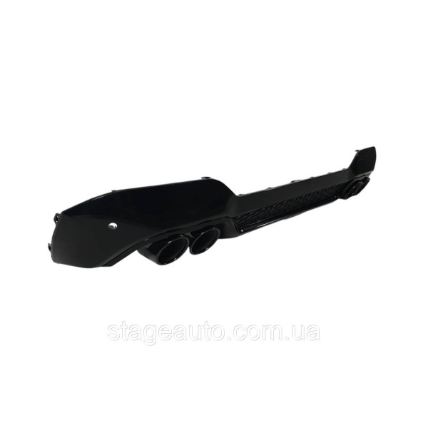 Дифузор для BMW X3 G01 2022-2024 року ( стиль X3M F97 )