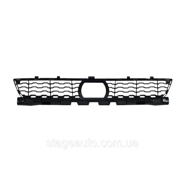 Решітка в бампер ( середня ) на BMW 7 Series G11 / G12 2015-2019 року ( M-Paket ) під дистронік