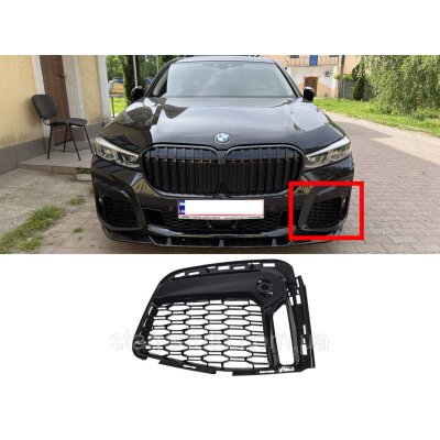 Решітка в бампер ( LH ) на BMW 7 Series G11 / G12 2019-2022 року ( M-Paket )