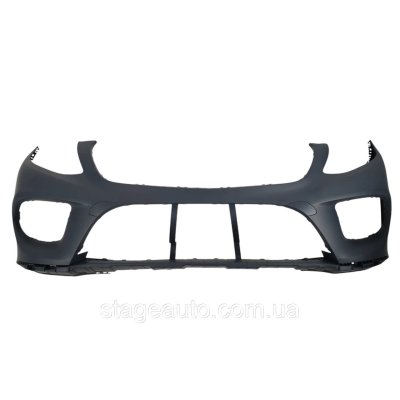 Передній бампер для Mercedes GLE-Class W166 2015-2018 року ( AMG Line )