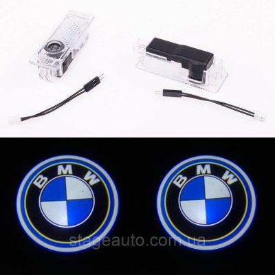 Проектор підсвічування логотипу для дверей з логотипом BMW БМВ E90 F30 E60 F10 F01 E70 F15