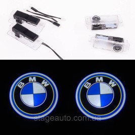 Проектор подсветка логотипа для дверей с логотипом BMW БМВ E90 F30 E60 F10 F01 E70 F15