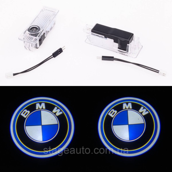 Проектор подсветка логотипа для дверей с логотипом BMW БМВ E90 F30 E60 F10 F01 E70 F15