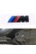 Эмблемы (логотипы) M Power BMW (БМВ) шильдики на крылья Черные пара 2шт 5.4 x 2см
