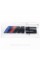 Металлическая эмблема (логотип) M 5 BMW (БМВ) шильдик на багажник Черный 8.9 x 2.9см