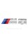 Металлическая эмблема (логотип) M 6 BMW (БМВ) шильдик на багажник Хром 8.9 x 2.9см