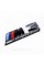 Металлическая эмблема (логотип) M 3 COMPETITION BMW (БМВ) шильдик на багажник Черный 8.9 x 2.9см