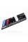 Металлическая эмблема (логотип) M 5 COMPETITION BMW (БМВ) шильдик на багажник Черный 8.9 x 2.9см