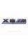 Металлическая эмблема (логотип) X6M COMPETITION BMW (БМВ) шильдик на багажник Черный 17 x 3.7см