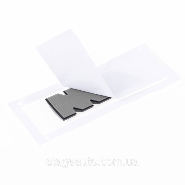 Metal emblem (logo) X2M BMW (BMW) nameplate on the trunk Black 17 x 2.7 cm