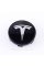 Колпачки заглушки на литые диски TESLA Тесла 60 мм Черные