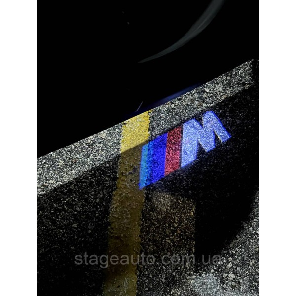 Проектор подсветка логотипа для дверей с логотипом BMW M БМВ M E90 F30 E60 F10 F01 E70 F15