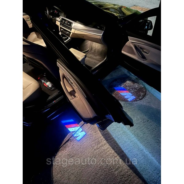 Проектор подсветка логотипа для дверей с логотипом BMW M БМВ M E90 F30 E60 F10 F01 E70 F15
