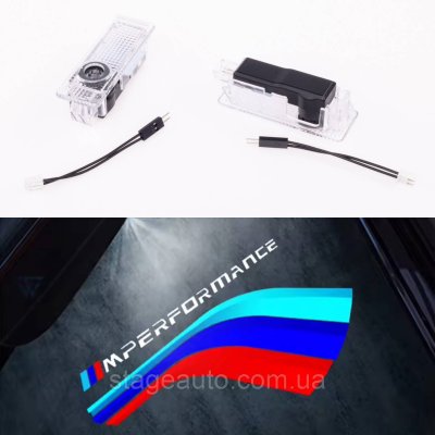 Проектор підсвічування логотипу для дверей з логотипом BMW M БМВ M E90 F30 E60 F10 F01 E70 F15