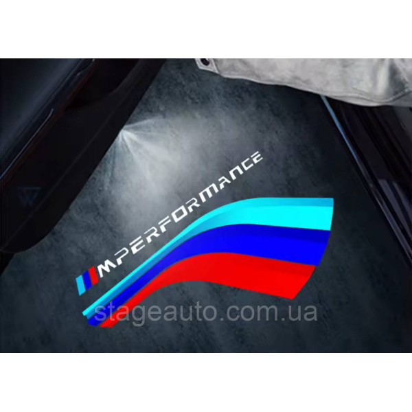 Проектор подсветка логотипа для дверей с логотипом BMW M БМВ M E90 F30 E60 F10 F01 E70 F15
