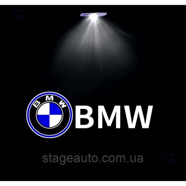 Проектор подсветка логотипа для дверей с логотипом BMW БМВ E90 F30 E60 F10 F01 E70 F15
