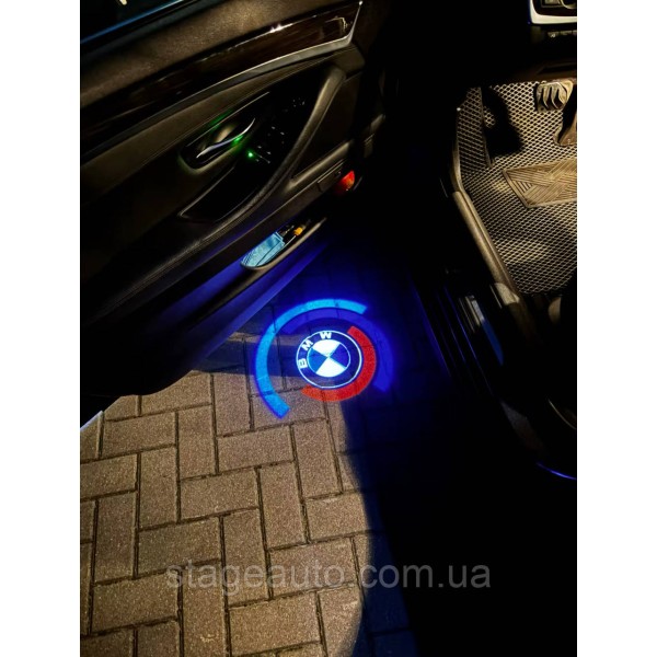 Проектор подсветка логотипа для дверей с логотипом BMW БМВ E90 F30 E60 F10 F01 E70 F15