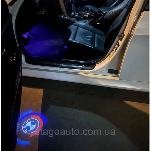 Проектор подсветка логотипа для дверей с логотипом BMW БМВ E90 F30 E60 F10 F01 E70 F15