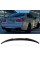 Спойлер багажника BMW 3 F30 2012-2018 стиль М4 (ABS пластик) БМВ Ф30 черный глянец