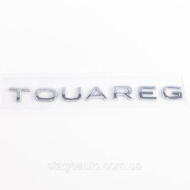 Эмблема наклейка на крышку багажника NEW TOUAREG Volkswagen ТУАРЕГ 31 x 2 см Хром