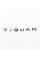 Эмблема наклейка на крышку багажника NEW TIGUAN Volkswagen ТИГУАН 29 x 2 см Черный