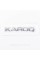 Шильдик эмблема на багажник KAROQ для SKODA, Карок для Шкода хром