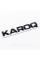 Шильдик эмблема на багажник KAROQ для SKODA для Шкода черный