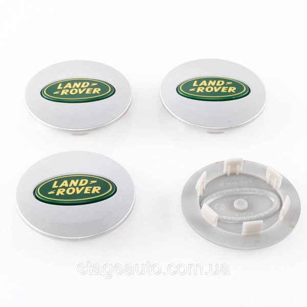 Колпачки Заглушки Для Дисков Land Rover 63мм, Range Rover and Sport,LR2,LR3,LR4, Discovery,Freelander,Evoque