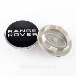 Колпачки заглушки для дисков 63 мм, Range Rover, Ренж Ровер Черные