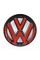 Передняя + задняя эмблема Volkswagen Фольцваген VW TOUAREG 2014 - 2018 Черная