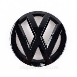 Задняя эмблема Volkswagen Фольцваген VW TOUAREG 2014 - 2018 Черная