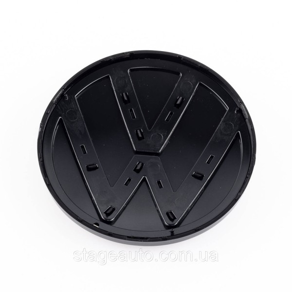 Передняя + задняя эмблема Volkswagen Фольцваген VW GOLF 8 2020 - 2024 Черная