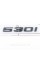Шильдик надпись багажника BMW БМВ 530i Черный для E39, E60, F10, G30