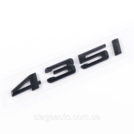 Шильдик надпись багажника BMW БМВ 435i Черный для F32, F33, G22, G23