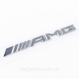 Шильдик надпись багажника AMG Mercedes-Benz NEW Мерседес АМГ Хромированый