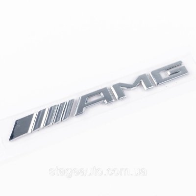 Шильдик надпись багажника AMG Mercedes-Benz NEW Мерседес АМГ Хромований