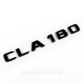 Шильдик надпись багажника CLA180 Mercedes-Benz Мерседес ЦЛА180 Черный