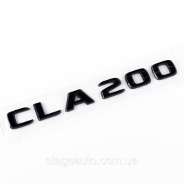 Шильдик надпись багажника CLA200 Mercedes-Benz Мерседес ЦЛА200 Черный