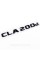 Шильдик надпись багажника CLA200d Mercedes-Benz Мерседес ЦЛА200Д Черный