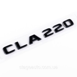Шильдик надпись багажника CLA220 Mercedes-Benz Мерседес ЦЛА220 Черный