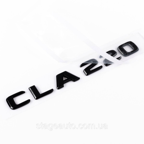 Шильдик надпись багажника CLA220 Mercedes-Benz Мерседес ЦЛА220 Черный