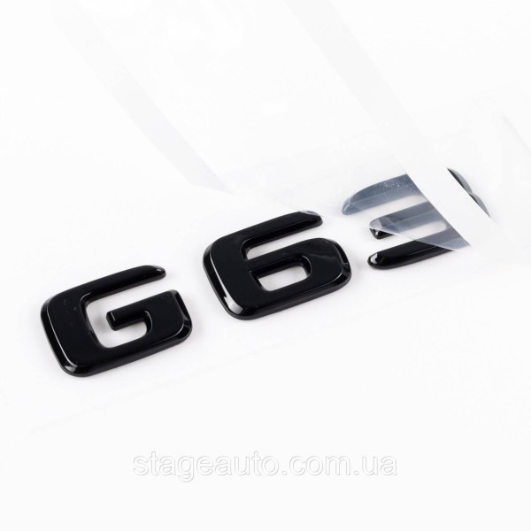 Шильдик надпись багажника G63 Mercedes-Benz Мерседес Г63 Черный