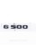 Шильдик надпись багажника G500 Mercedes-Benz Мерседес Г500 Черный